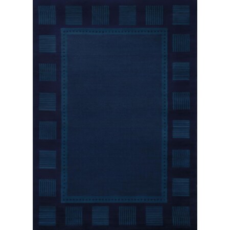 United Weavers 7 ft. 10 in. x 10 ft. 6 in. Manhattan Time Square Oversize Rug, Navy 940 36864 912